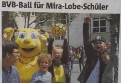BVB-Ball für Mira-Lobe-Schüler